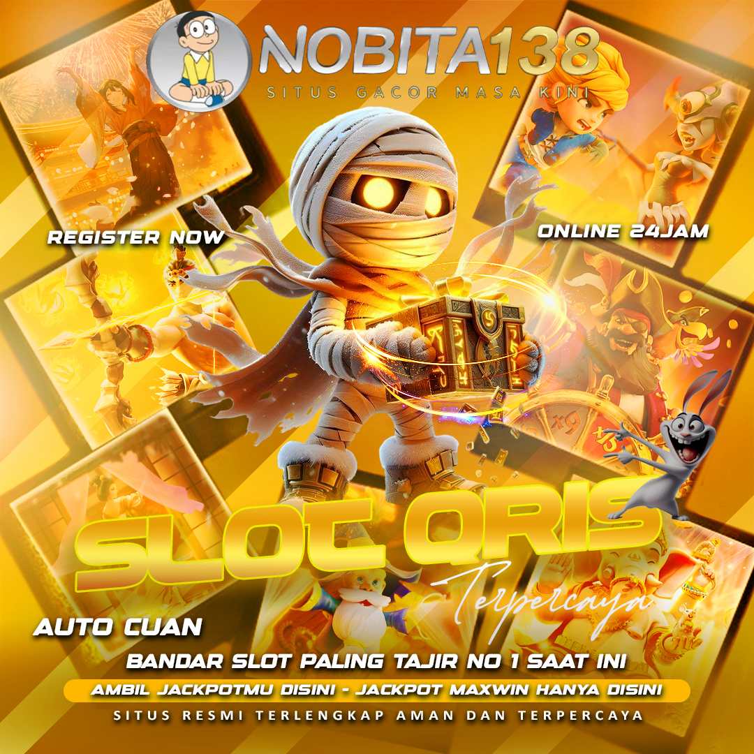 NOBITA138: Link Slot Resmi Deposit 1000 Rupiah Via Dana & Qris Tanpa Potongan image 1